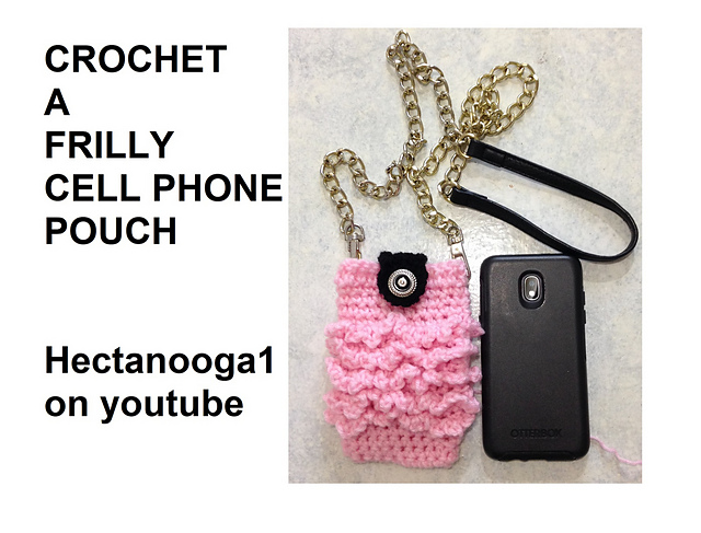 2933- FRILLY Phone pouch