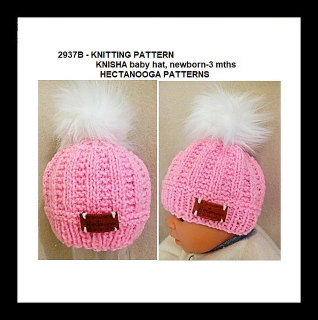 2937B - Knisha Baby Hat