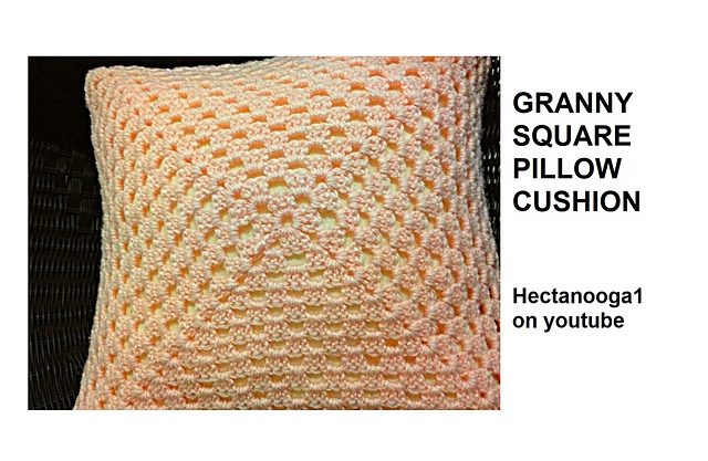 Granny Square Pillow