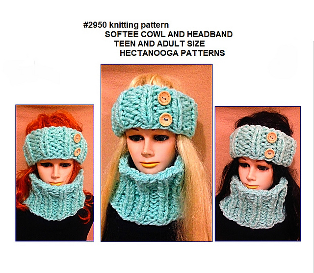2950 - Softee CHUNKY Hat & Cowl