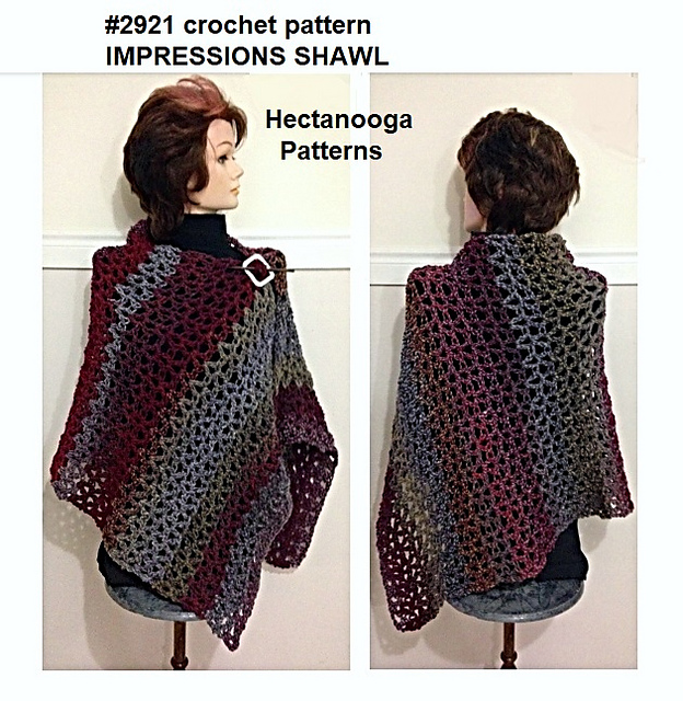 2921 - IMPRESSIONS shawl