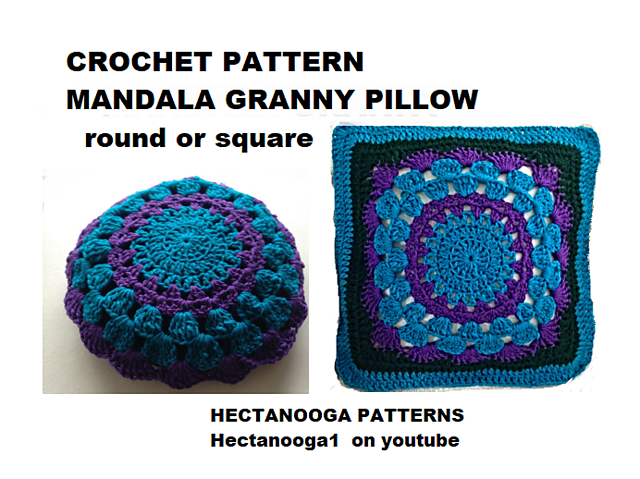 2958 - MANDALA Granny Pillow