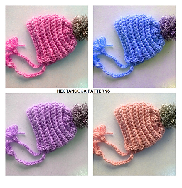 Ravelry: 2968- Winter Hat with Tassel Ties pattern by Emi Harrington