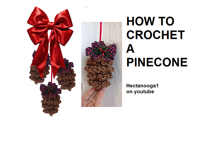 Pinecone Christmas Ornament