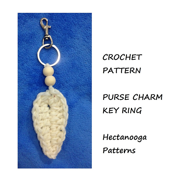 Leaf Purse Charm
