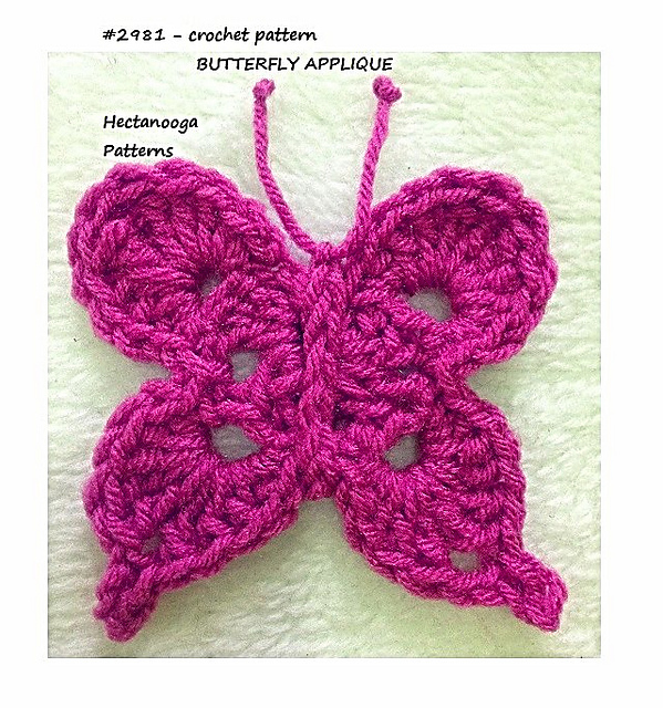2981- BUTTERFLY applique