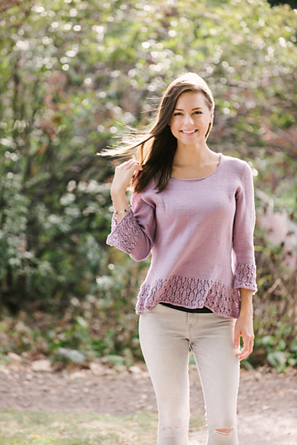 Wild Lavender Sweater