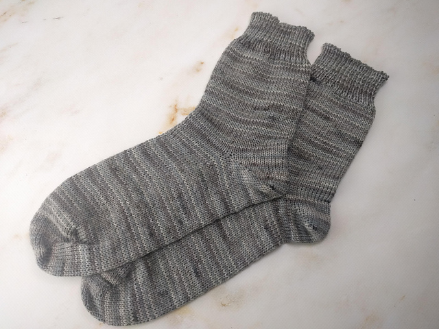 CSM Top Down Ribbed Cuff Sock