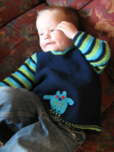Milo Owl Sweater