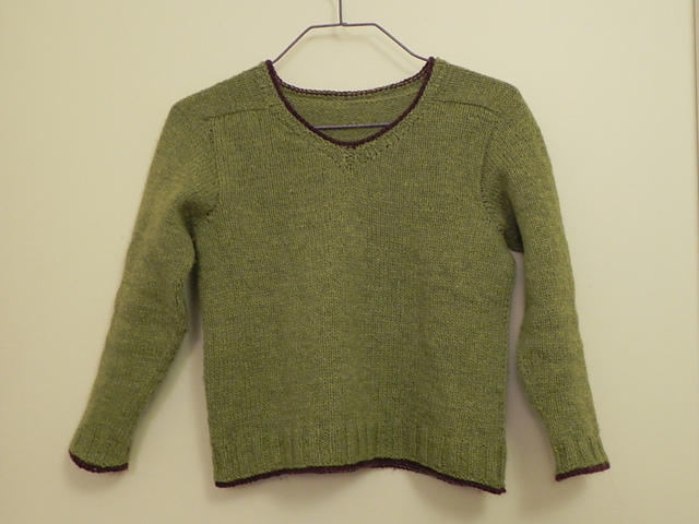 Saddle Shoulder Sweater - basic child