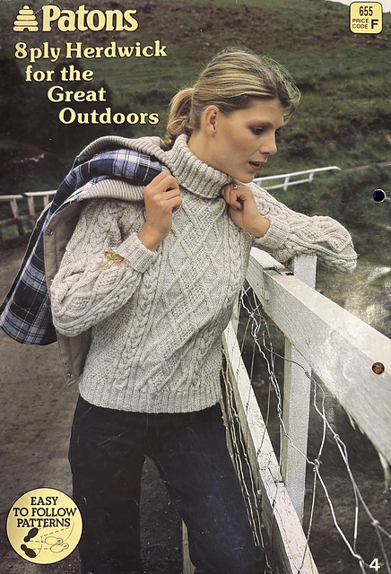 no. 4 Lady's Aran Jumper