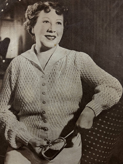 Larger Size Bedjacket