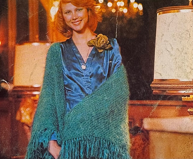 No. 3 - Lady’s Knitted Shawl
