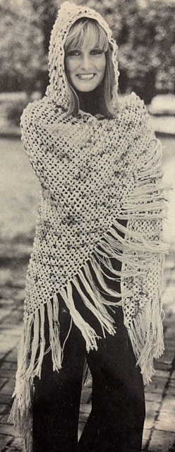 No. 4 - Lady’s Shawl with Hood