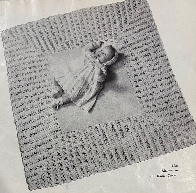 Sugar Plum Layette - Shawl