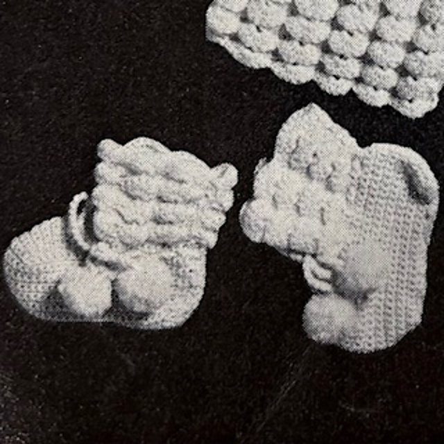 No. 8 Layette: Bootees