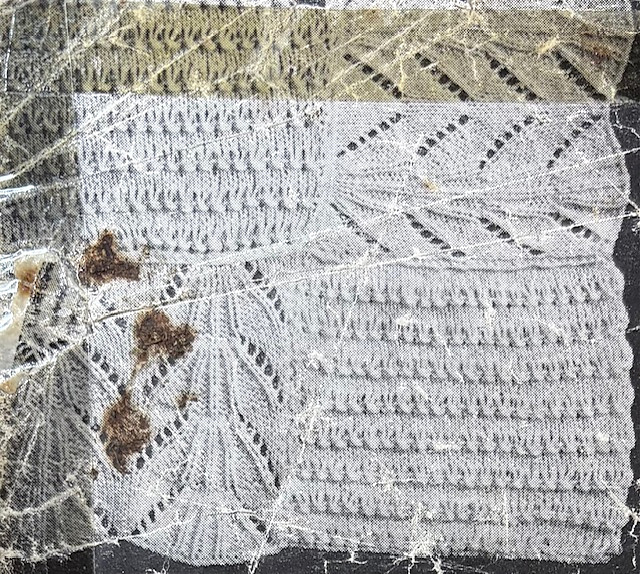 Loop Stitch Shawl With Scallop Borders