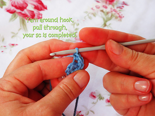 Crocheted Easter Egg