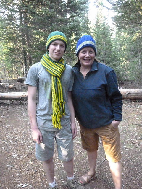 Go Team! Hat and Scarf