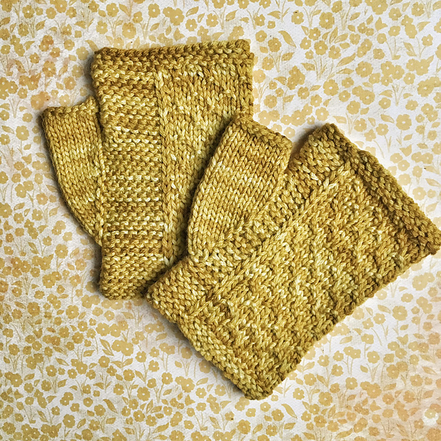 Ginger Gold Mitts