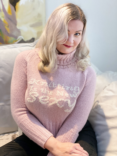 Knitting Is the New Sexy Signature Sweater