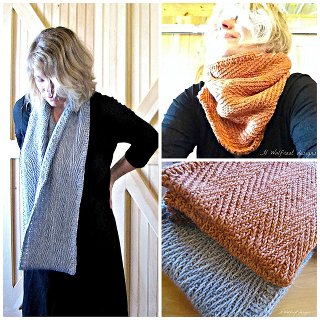 Long or Short Chevron Cowl