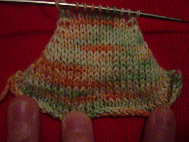Simple sock (no grafting/top down)