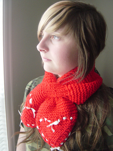 Key to my Heart scarf