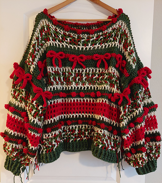 Ugly Bow Christmas Sweater