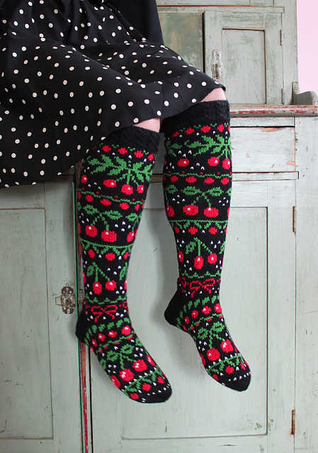 Cherrylicious Socks