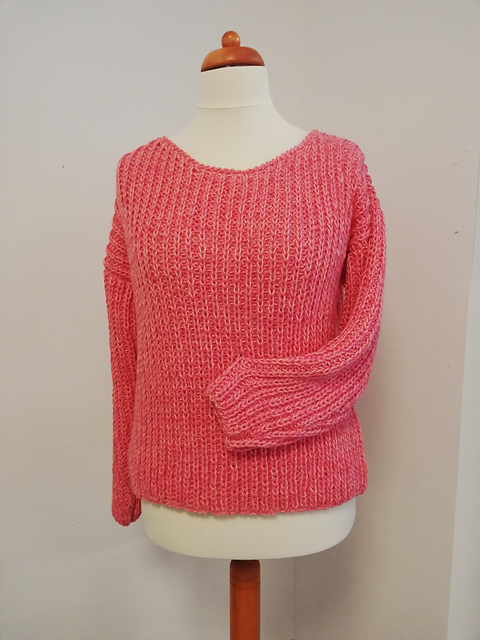Halbpatent-Pullover