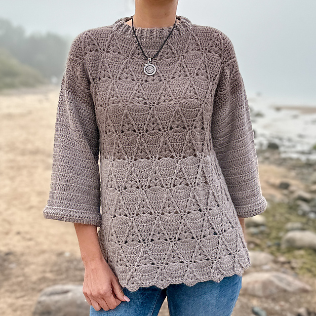 Ravelry: Autumn Haze Sweater pattern by Jelena Nemcenko