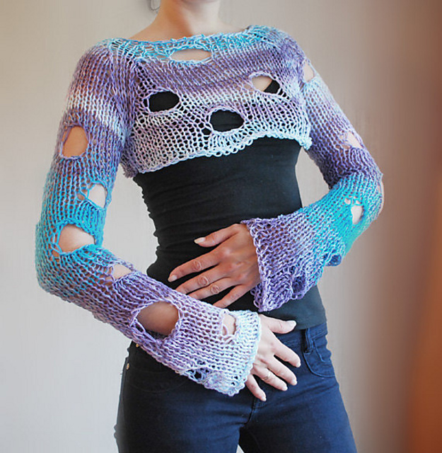Summer Cropped Sweater