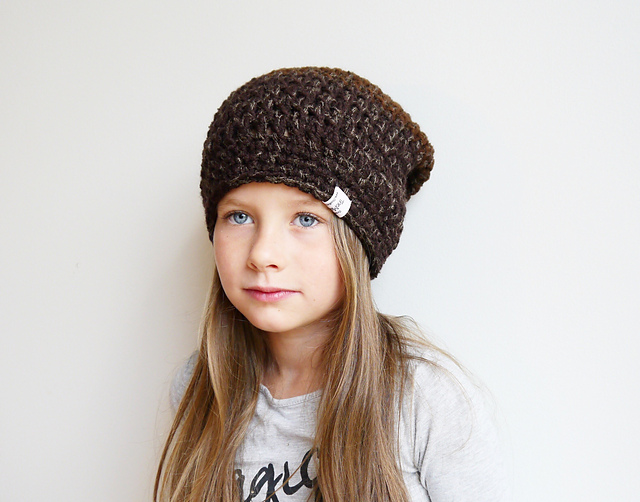 One hour slouchy beanie