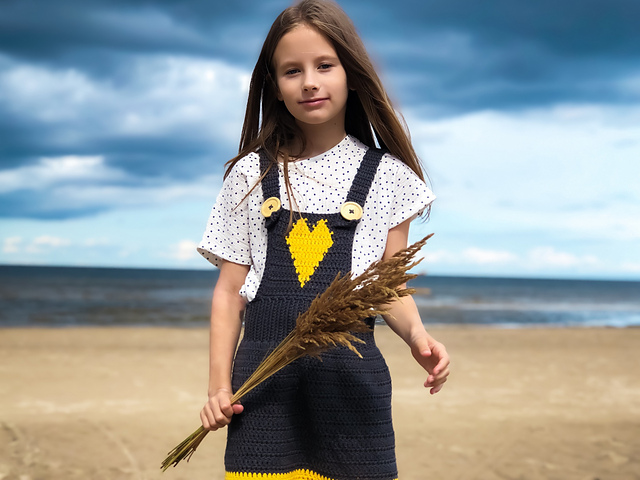 Back To School Overall Skirt