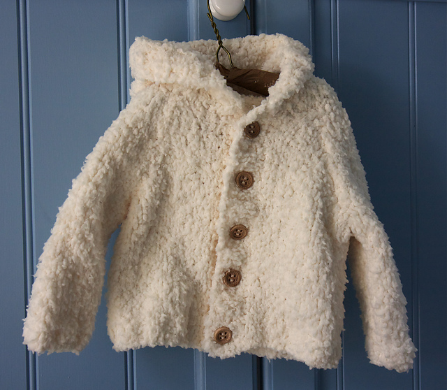 Hooded Baby Jacket With or Without Ears