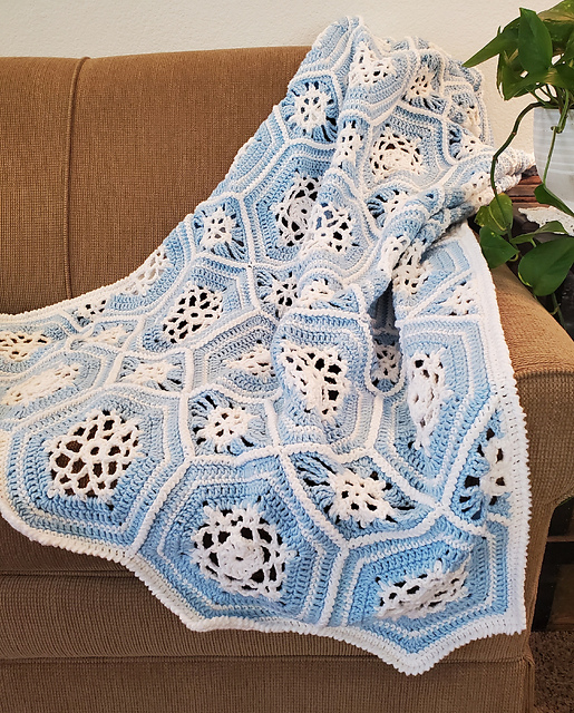 Snowflake Afghan