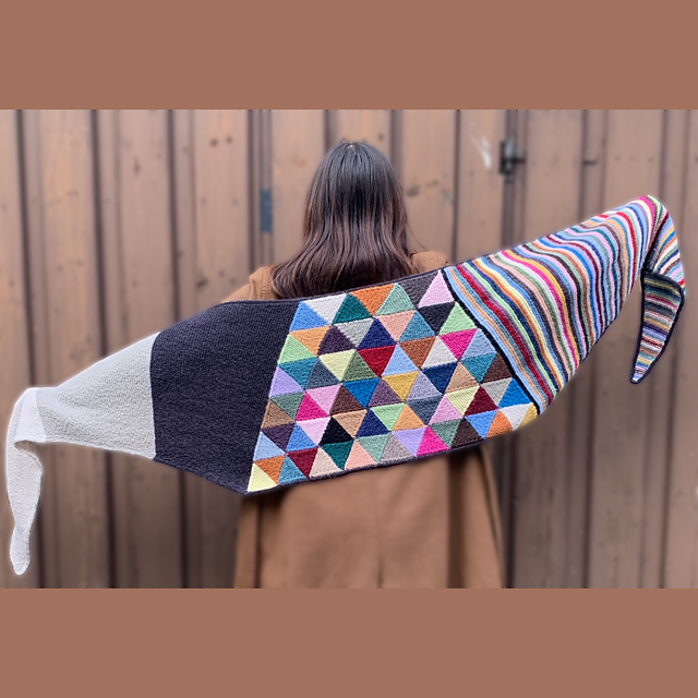 Colorful Shawl (Sjal i Farver)
