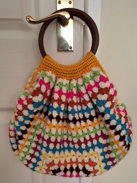 Crochet Granny Bag