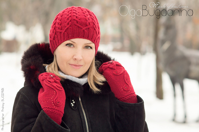 Flower Mood Mittens