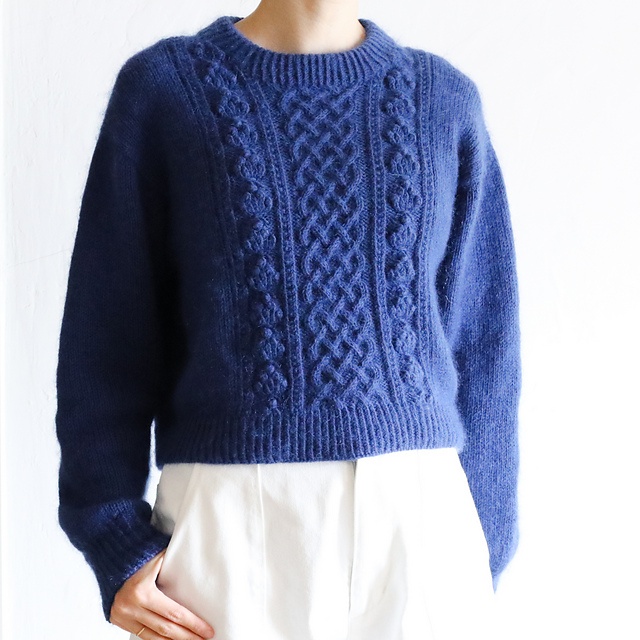 【Sefr】ハリー ブラッシュドセーター Mサイズ Ravelry: Mushroom Hunt Sweater pattern by HELLO, HYGGE LIFE
