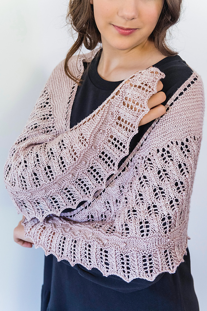 Blossom Time Shawl