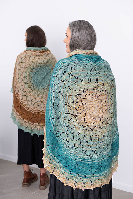 Twenty Four Birds Shawl