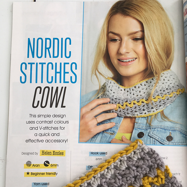 Nordic Stitches Cowl