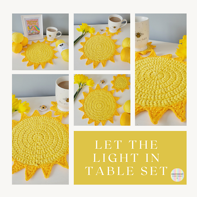 Let the Light In Placemat & Coaster Set