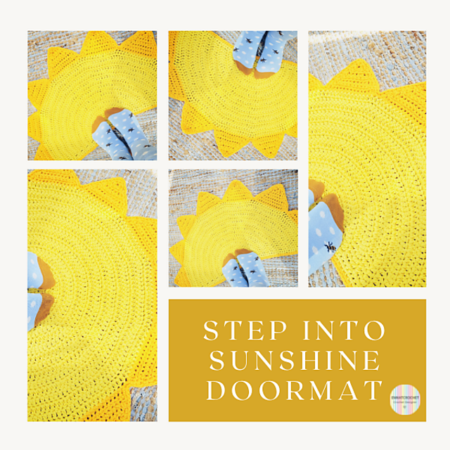 Step Into Sunshine Doormat