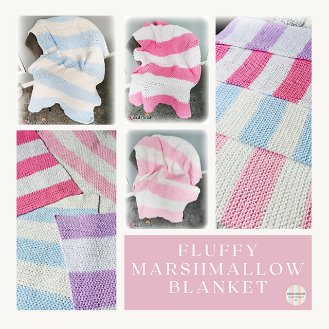 Fluffy Marshmallow Blanket