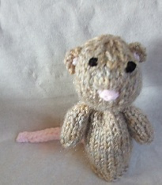 Hero Mouse Finger Puppet