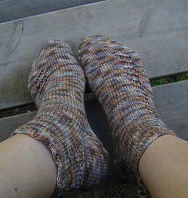 Roundpole Fence -socks
