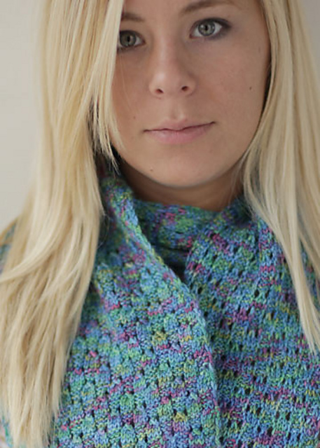Cobblestone Lace Scarf